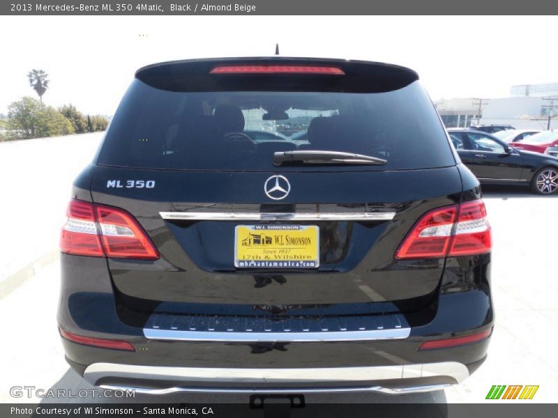 Black / Almond Beige 2013 Mercedes-Benz ML 350 4Matic