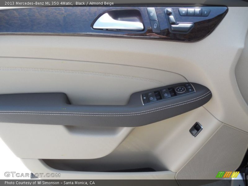 Black / Almond Beige 2013 Mercedes-Benz ML 350 4Matic