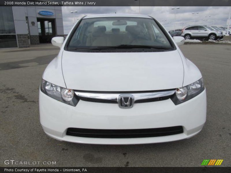 Taffeta White / Ivory 2008 Honda Civic Hybrid Sedan