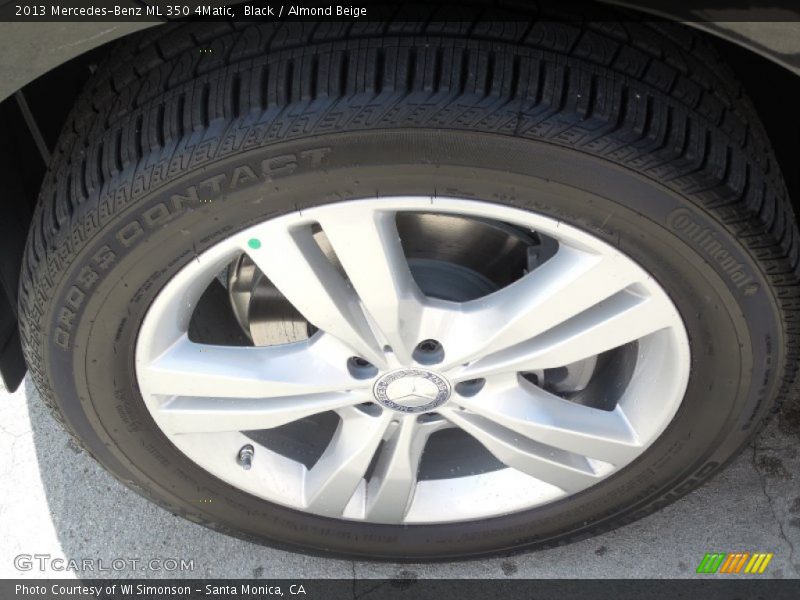 Black / Almond Beige 2013 Mercedes-Benz ML 350 4Matic