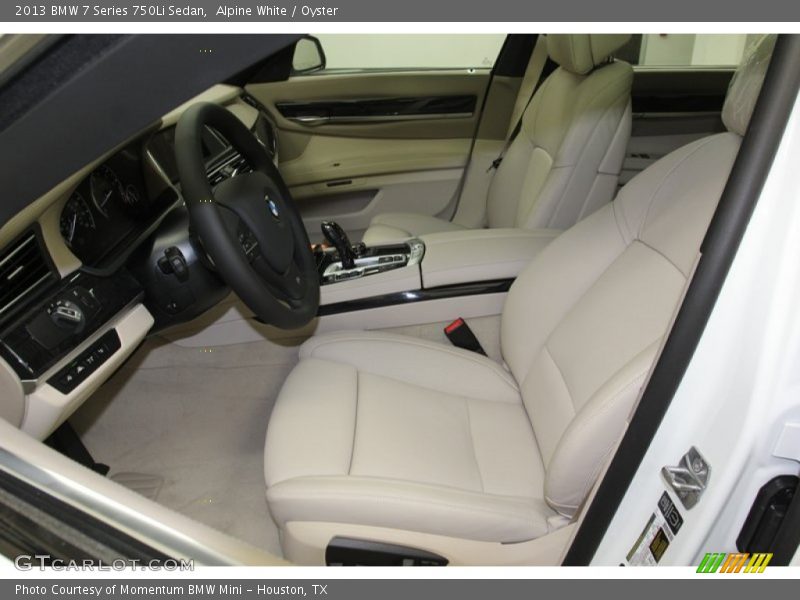  2013 7 Series 750Li Sedan Oyster Interior