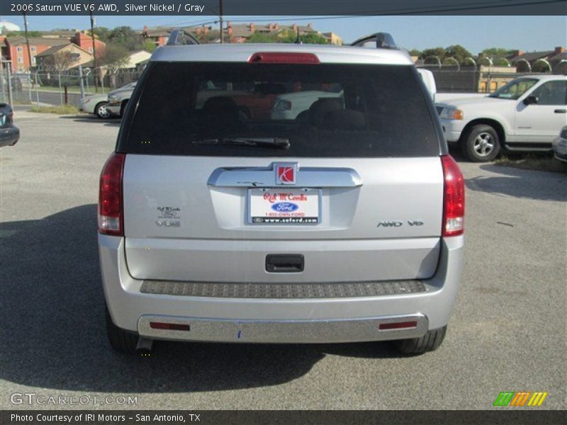 Silver Nickel / Gray 2006 Saturn VUE V6 AWD