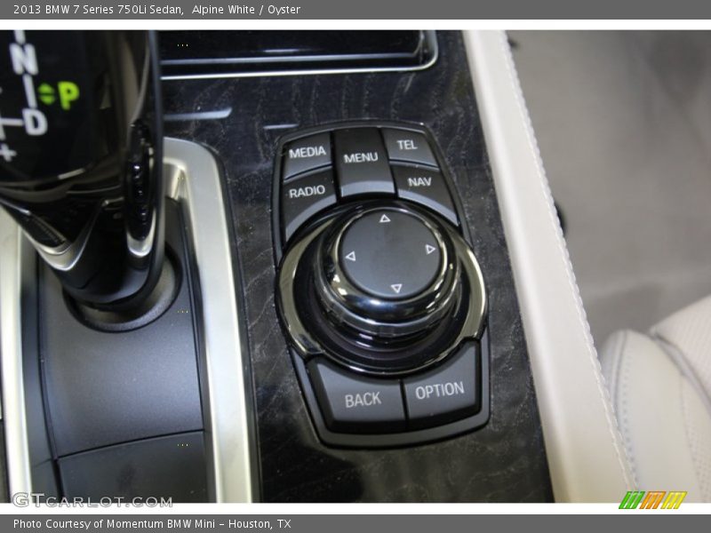 Controls of 2013 7 Series 750Li Sedan