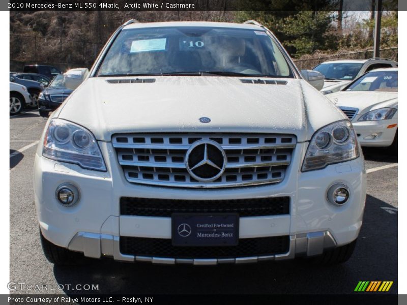 Arctic White / Cashmere 2010 Mercedes-Benz ML 550 4Matic