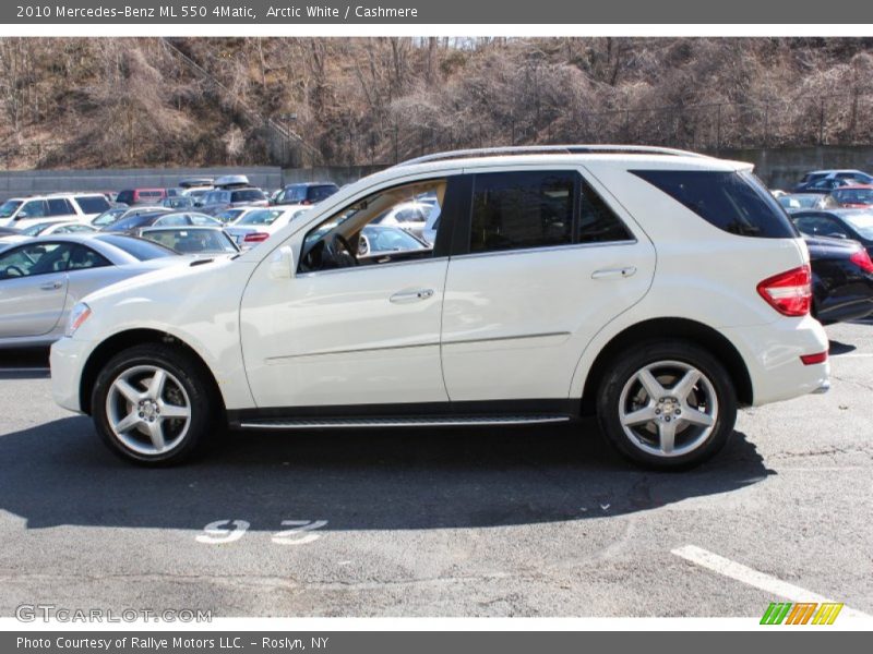 Arctic White / Cashmere 2010 Mercedes-Benz ML 550 4Matic