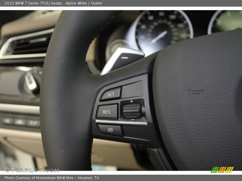 Controls of 2013 7 Series 750Li Sedan