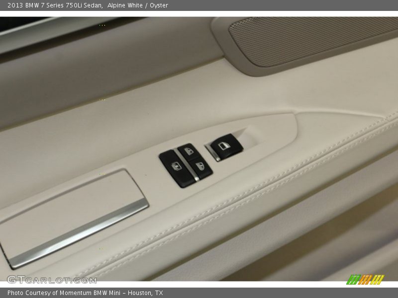 Alpine White / Oyster 2013 BMW 7 Series 750Li Sedan
