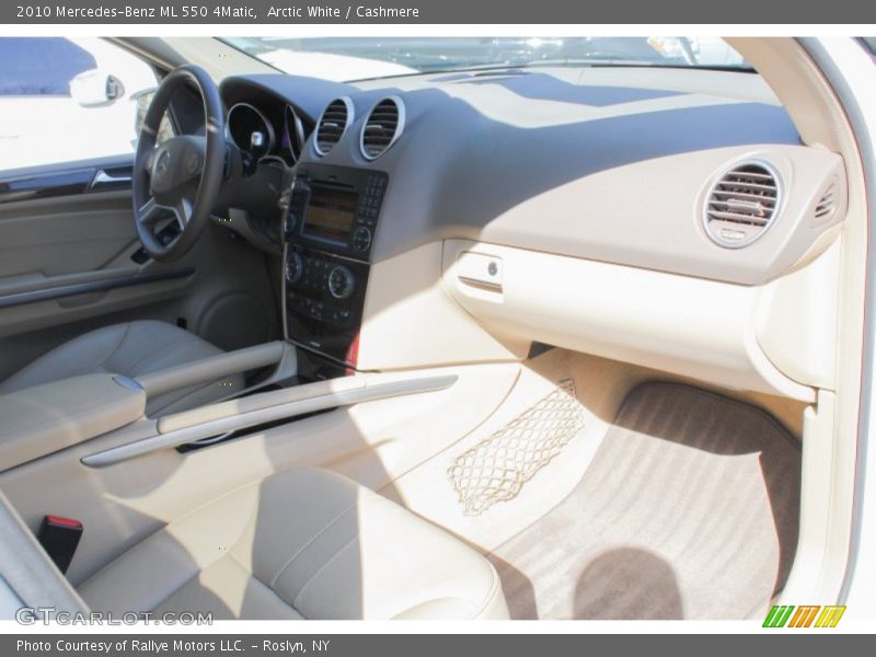 Arctic White / Cashmere 2010 Mercedes-Benz ML 550 4Matic