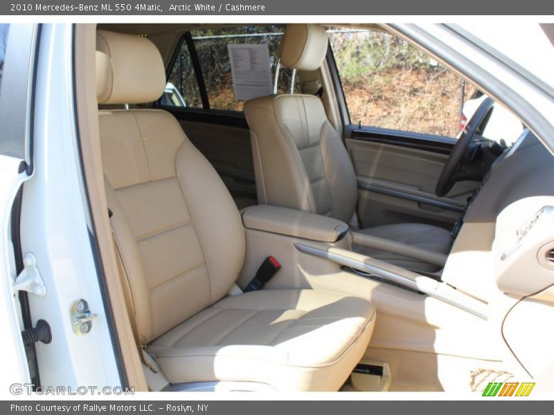 Arctic White / Cashmere 2010 Mercedes-Benz ML 550 4Matic