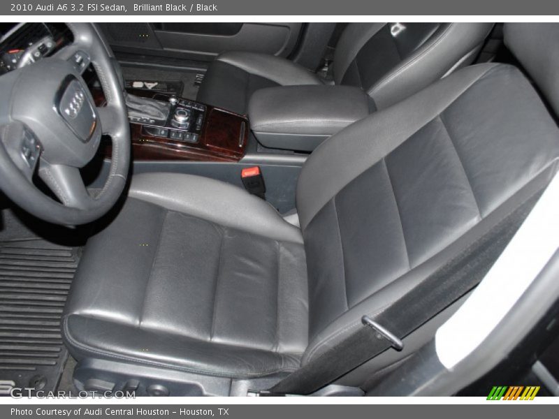 Brilliant Black / Black 2010 Audi A6 3.2 FSI Sedan