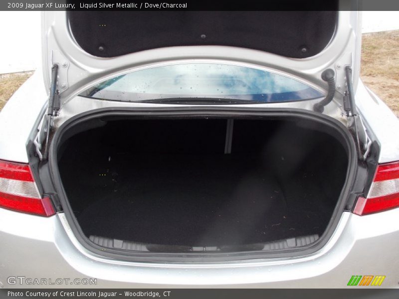 Liquid Silver Metallic / Dove/Charcoal 2009 Jaguar XF Luxury