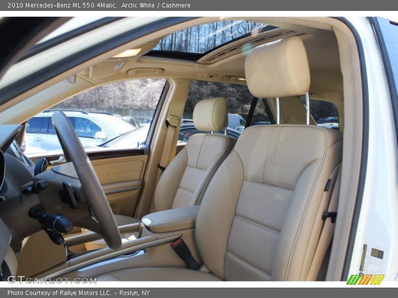 Arctic White / Cashmere 2010 Mercedes-Benz ML 550 4Matic