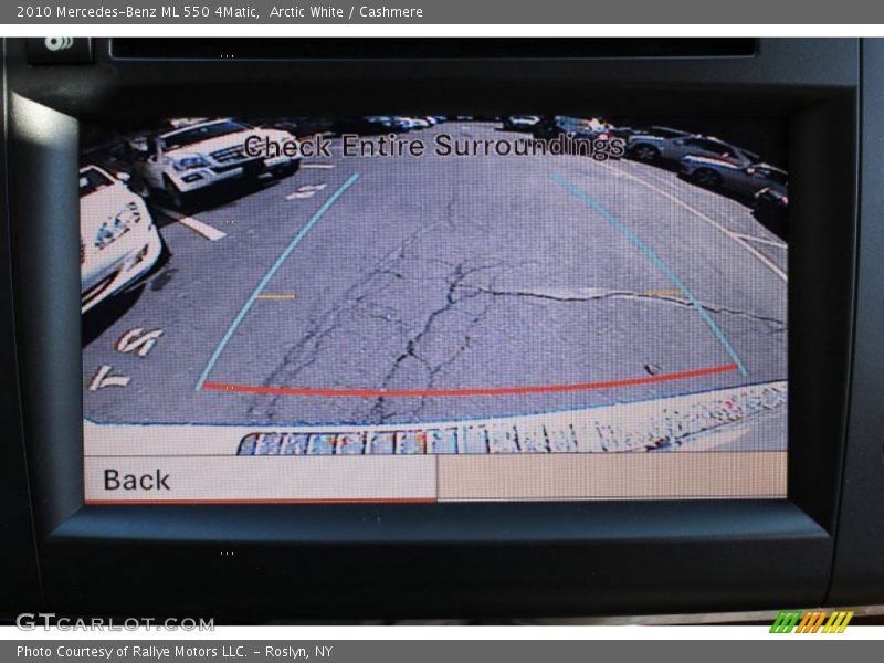 Arctic White / Cashmere 2010 Mercedes-Benz ML 550 4Matic