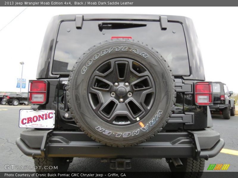 Black / Moab Dark Saddle Leather 2013 Jeep Wrangler Moab Edition 4x4