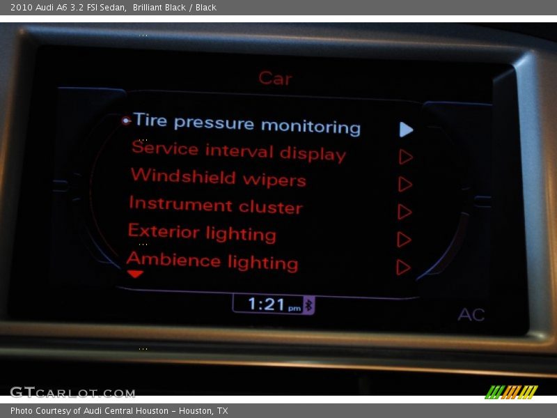 Brilliant Black / Black 2010 Audi A6 3.2 FSI Sedan