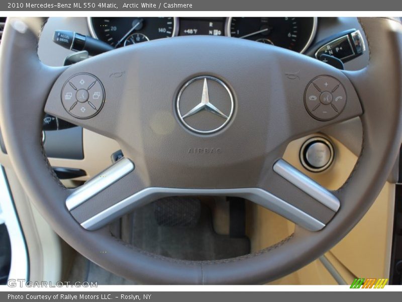 Arctic White / Cashmere 2010 Mercedes-Benz ML 550 4Matic