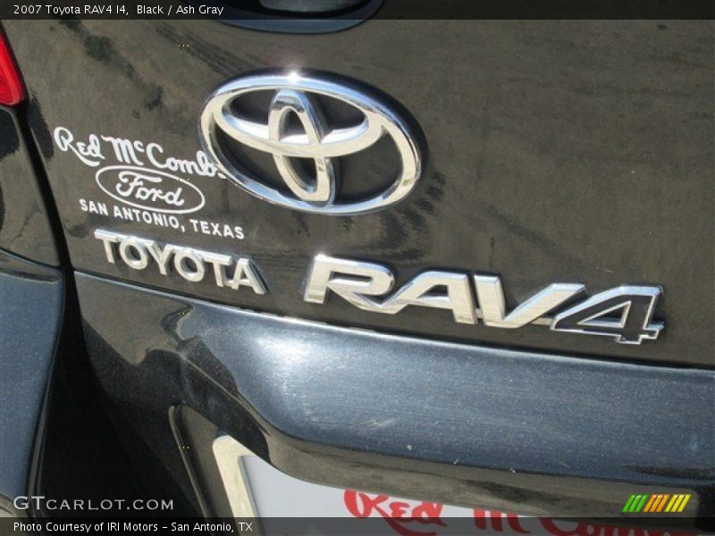 Black / Ash Gray 2007 Toyota RAV4 I4