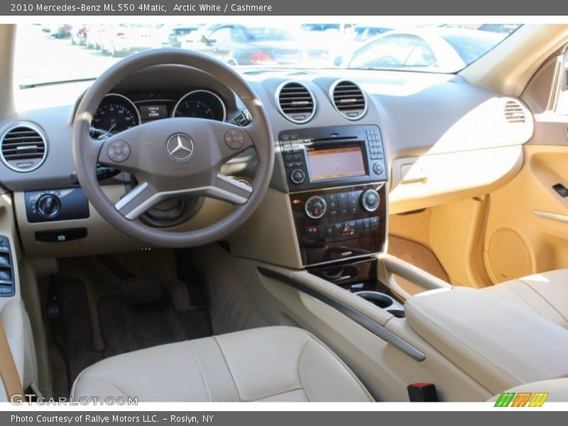 Arctic White / Cashmere 2010 Mercedes-Benz ML 550 4Matic