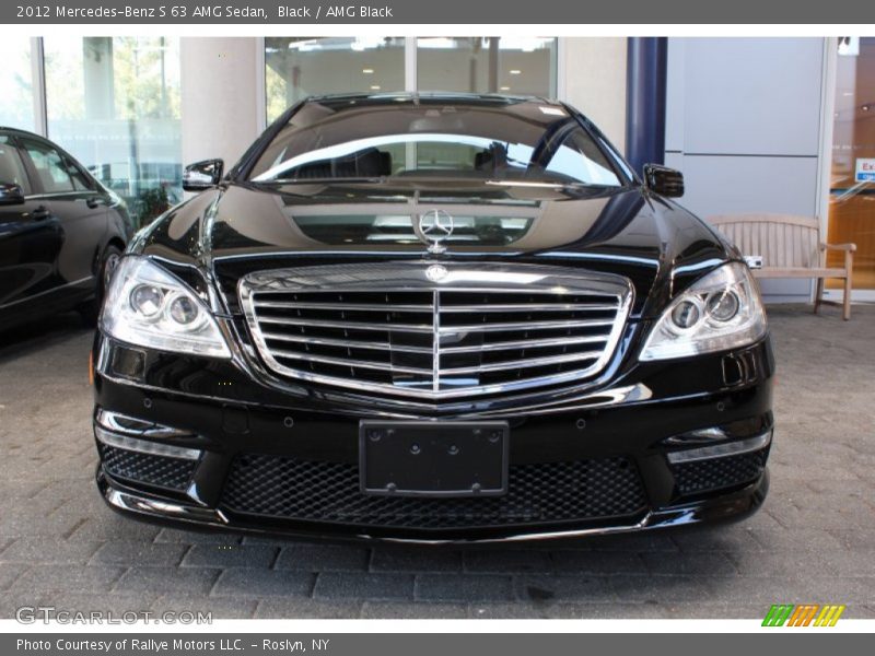 Black / AMG Black 2012 Mercedes-Benz S 63 AMG Sedan