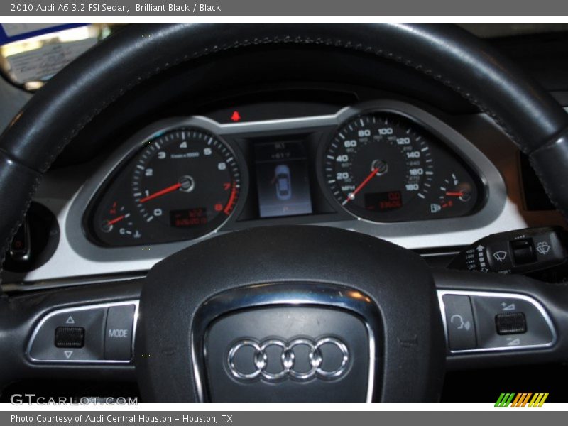 Brilliant Black / Black 2010 Audi A6 3.2 FSI Sedan