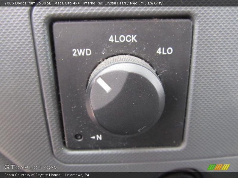 Controls of 2006 Ram 3500 SLT Mega Cab 4x4