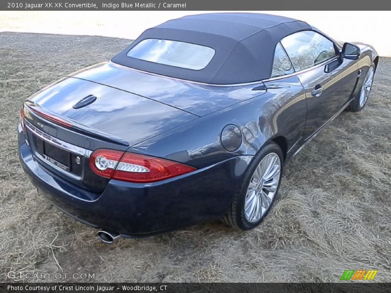 Indigo Blue Metallic / Caramel 2010 Jaguar XK XK Convertible