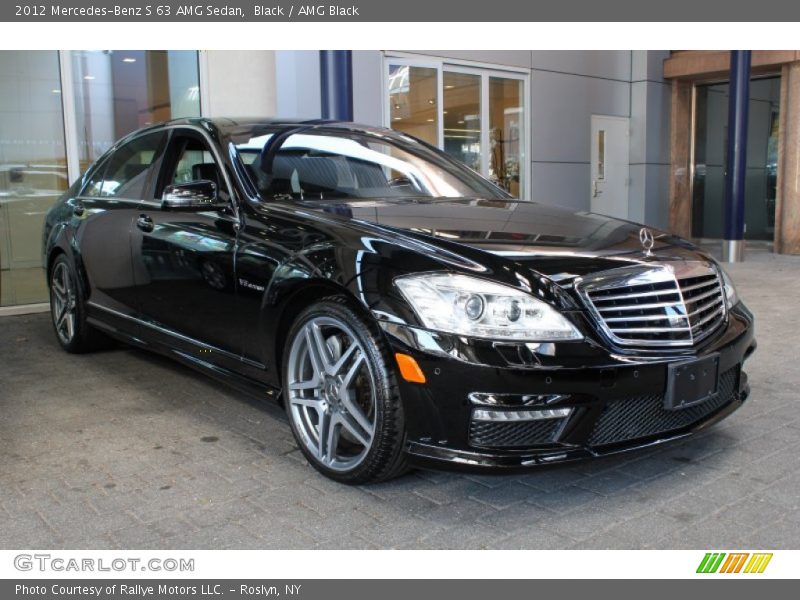 Front 3/4 View of 2012 S 63 AMG Sedan