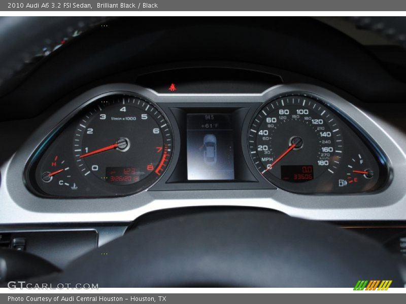 Brilliant Black / Black 2010 Audi A6 3.2 FSI Sedan