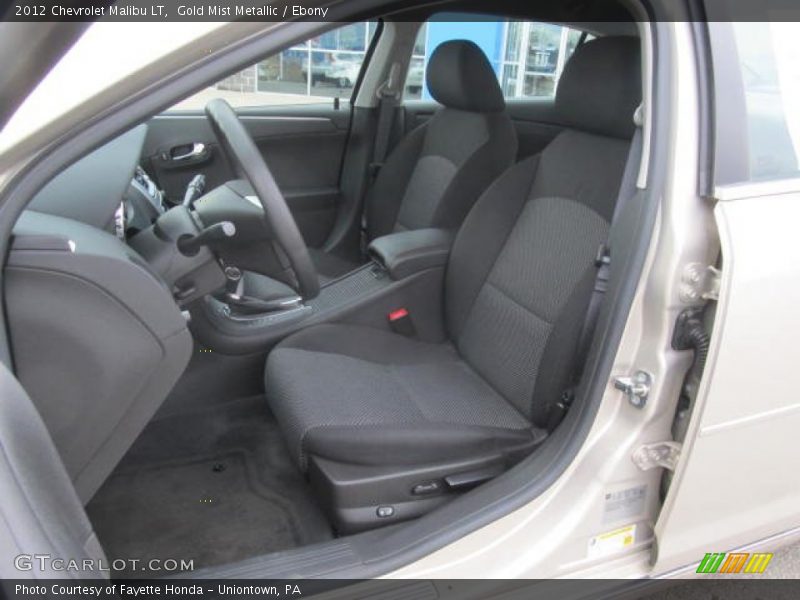Gold Mist Metallic / Ebony 2012 Chevrolet Malibu LT