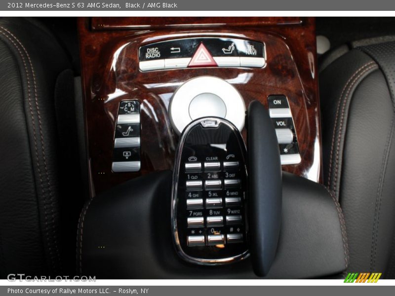 Controls of 2012 S 63 AMG Sedan