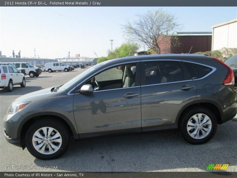 Polished Metal Metallic / Gray 2012 Honda CR-V EX-L