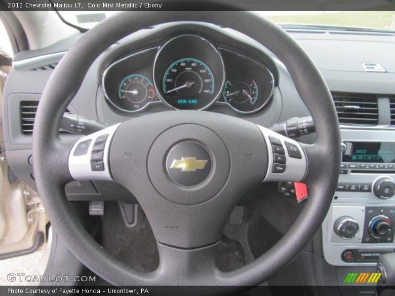 Gold Mist Metallic / Ebony 2012 Chevrolet Malibu LT