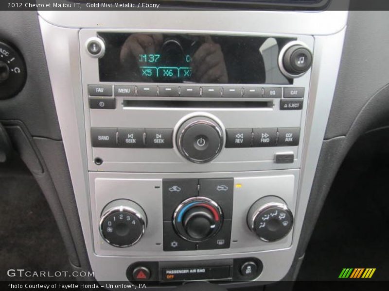 Gold Mist Metallic / Ebony 2012 Chevrolet Malibu LT