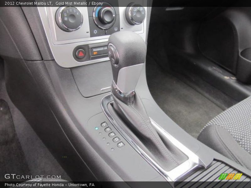 Gold Mist Metallic / Ebony 2012 Chevrolet Malibu LT