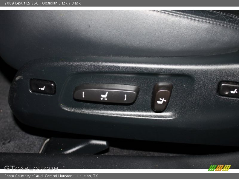 Obsidian Black / Black 2009 Lexus ES 350