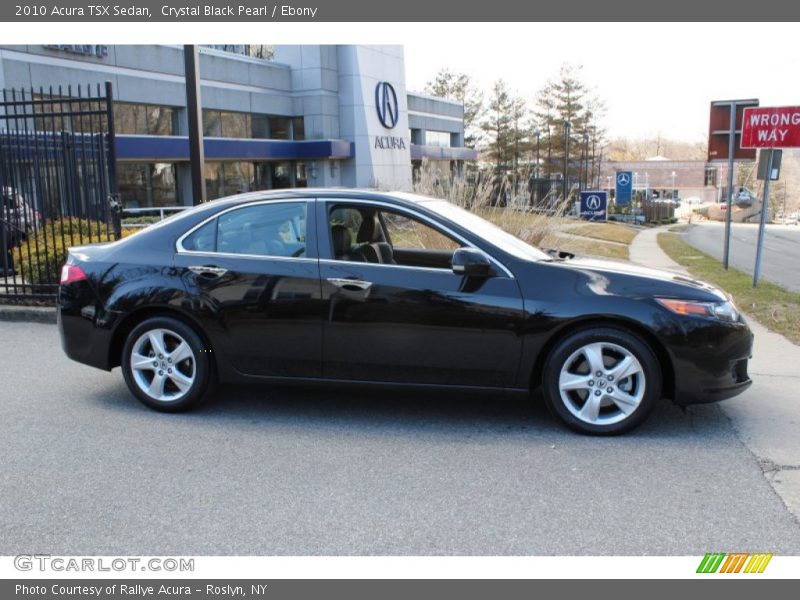 Crystal Black Pearl / Ebony 2010 Acura TSX Sedan