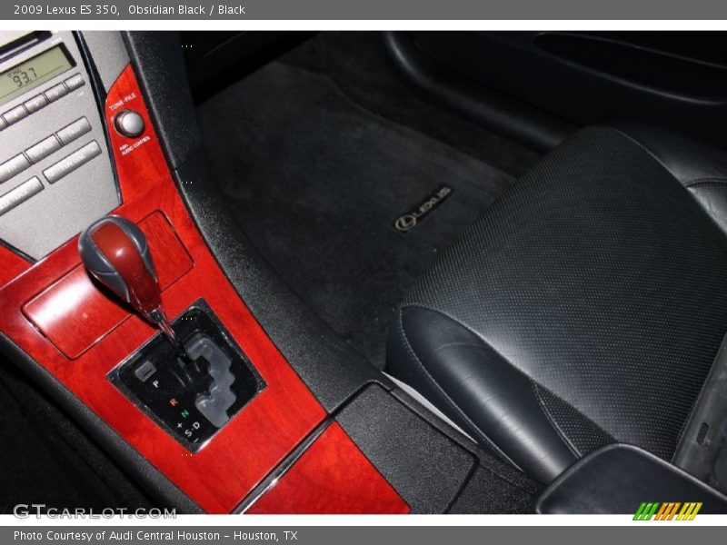 Obsidian Black / Black 2009 Lexus ES 350