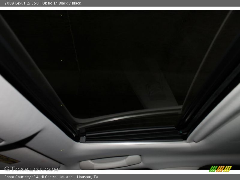 Obsidian Black / Black 2009 Lexus ES 350