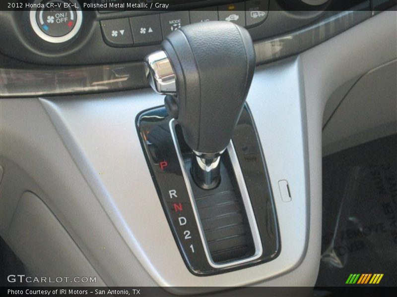 Polished Metal Metallic / Gray 2012 Honda CR-V EX-L