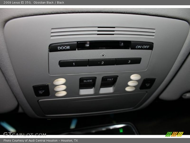 Obsidian Black / Black 2009 Lexus ES 350