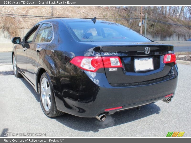 Crystal Black Pearl / Ebony 2010 Acura TSX Sedan