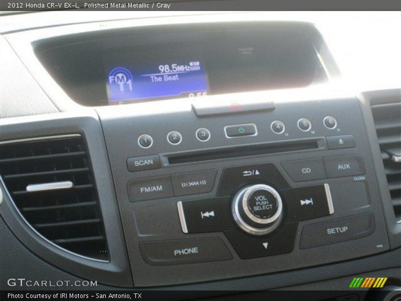 Polished Metal Metallic / Gray 2012 Honda CR-V EX-L