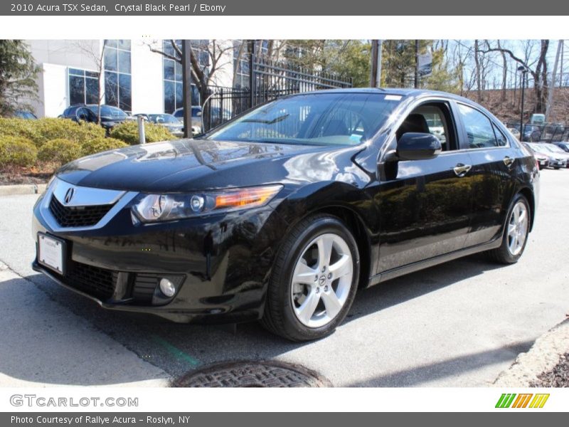 Crystal Black Pearl / Ebony 2010 Acura TSX Sedan