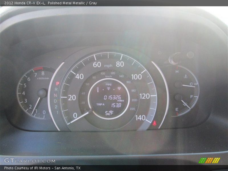 Polished Metal Metallic / Gray 2012 Honda CR-V EX-L