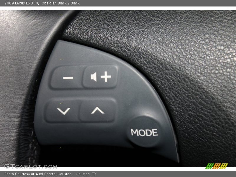 Obsidian Black / Black 2009 Lexus ES 350