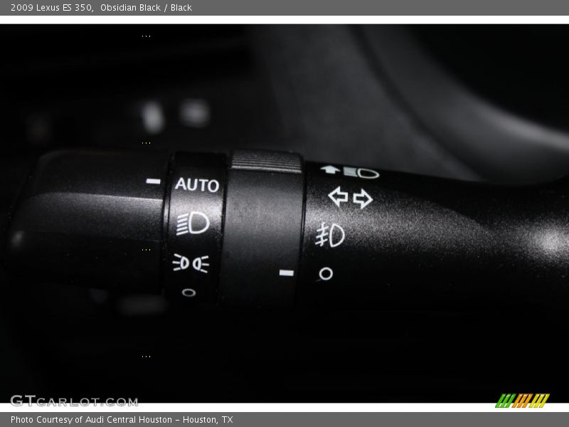 Obsidian Black / Black 2009 Lexus ES 350