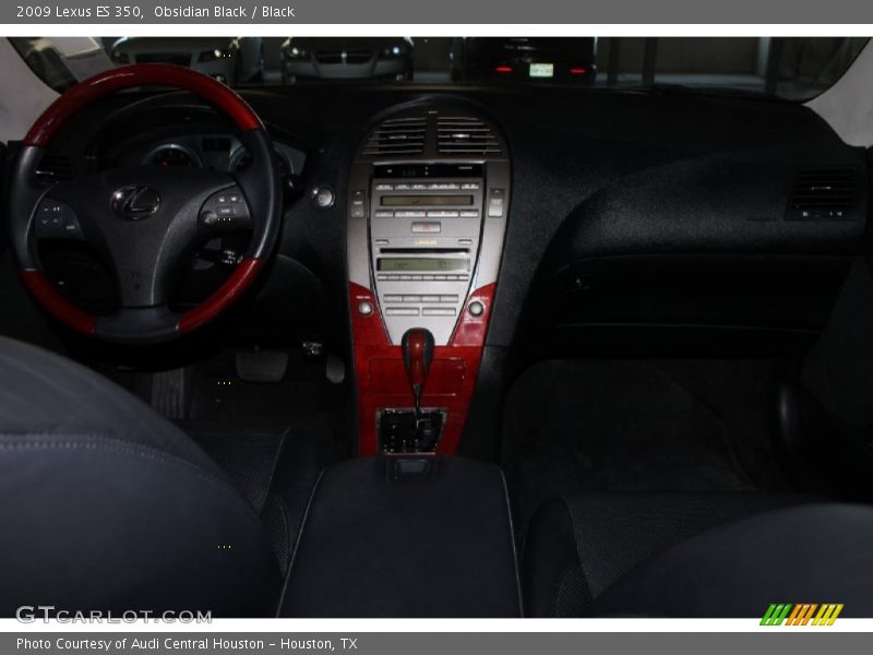 Obsidian Black / Black 2009 Lexus ES 350