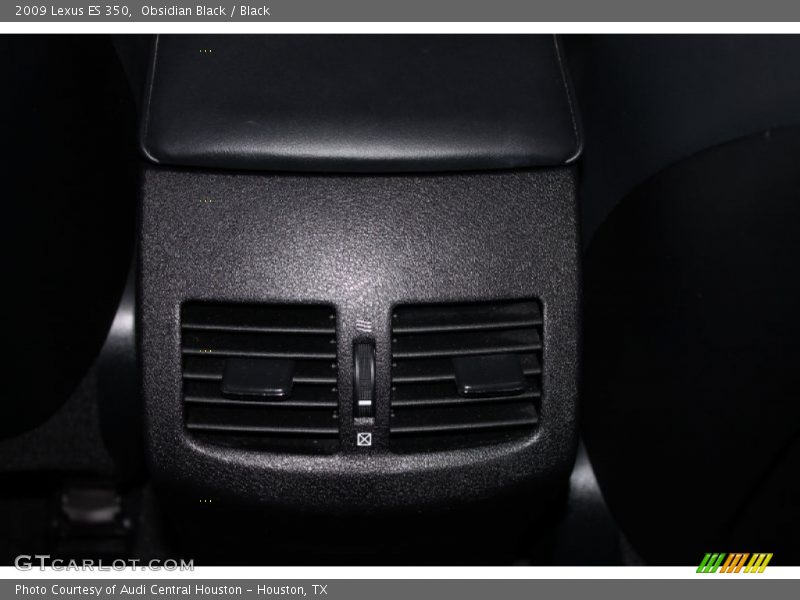 Obsidian Black / Black 2009 Lexus ES 350