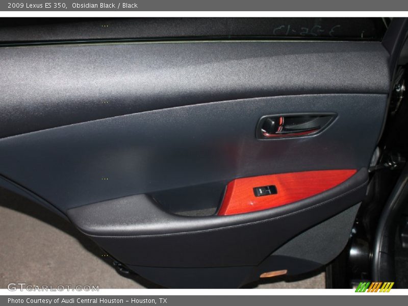 Obsidian Black / Black 2009 Lexus ES 350