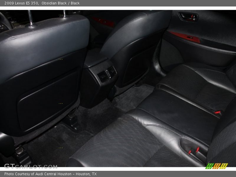 Obsidian Black / Black 2009 Lexus ES 350